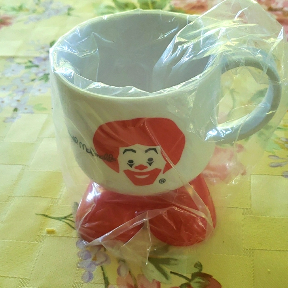 1980 Vintage McDonald's footed mug